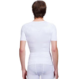 Mens Slimming Body Shaper Tummy Shaper T-shirt Slim Lift Corset Waist Muscle Girdle Shirt Fat Burn Posture Correct Underwears