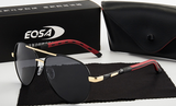 High Quality Sunglasses Men Polarized UV400 Driving Sun Glasses Mens Vintage Anti-glare Sunglass With Box.