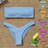 Top Selling Bikini Brazilian Women's Bikini High Waisted Tummy Control Two Piece Swimsuit Swimwear maillot de bain femme